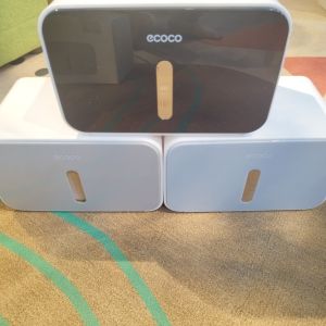 Hộp đựng giấy vệ sinh ECOCO chống thấm nước không cần khoan tường loại cải tiến 1908 Trùm Sỉ Gia Thành