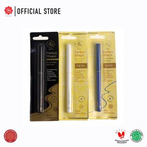 Viva Queen Perfect Shape Pencil Matic Eye Liner Black (WATERPROOF SMUDGE PROOF LONG LASTING & FREE PRESERVATIVE) with VIT C & E