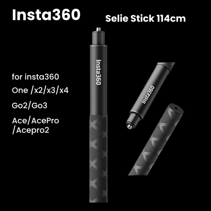 【New Arrival】 Insta360 Invisible Selfie Stick 114 cm For insta360 X4 X3 ...