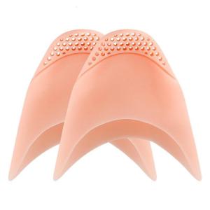 Toe Bìa bảo vệ ngón chân Silicone Toe Túi miếng gel pointe giày bảo vệ Gel sock Pads múa ba lê Miếng chụp ngón chân