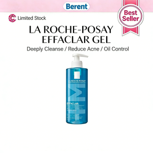LA ROCHE-POSAY Effaclar Foaming Purifying Gel (0% Alcohol ) 400ml