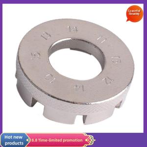 Graceful Bicycle Spoke Nipple Wrench 8 Way Groove Bike Wheel Rim Adjuster Spanner Multitool Repair Service Tool Key Bike Tools Cycling