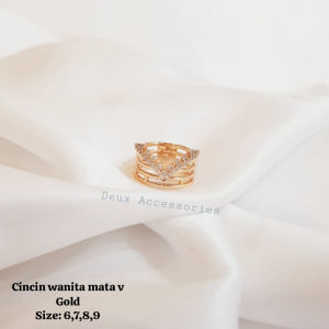 Deux - Cincin Wanita Mata V