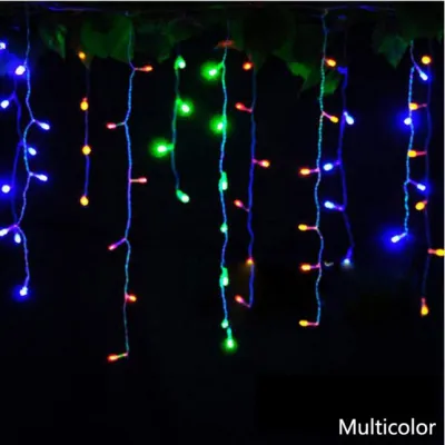 [SG STOCK]4M LED String Light Fairy Curtain Lights Wedding Festive Christmas Decoration Lighting String Curtain Ceiling Light