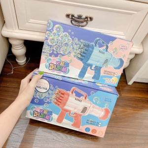 Súng bắn bong bóng đồ chơi súng bắn bong bóng xà phòng loại lớn 32 nòng