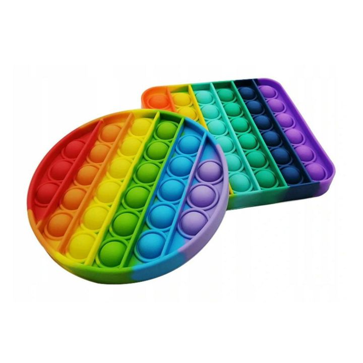Push Pop It Bubble Fidget Toy Mainan Anak Mainan Edukasi Untuk