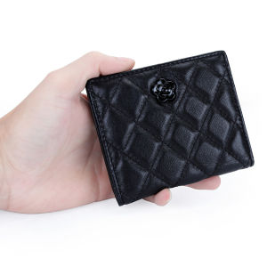 Sheepskin Short Leather Wallet Lightweight Portable Support Multi-Card Slot and Bill Storage Suitable for Daily Use
