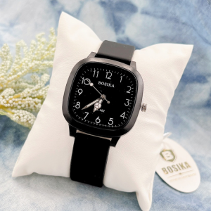 นาฬิกาข้อมือผู้หญิง BOSIKA สายซิลิคอน หน้าปัด 35 มม. ใส่สบาย ไม่ต้องตัดสาย