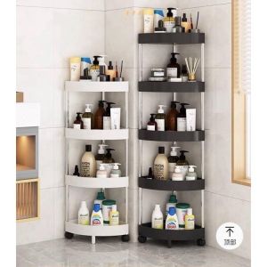 Kệ góc nhà tắm tam giác 4 tầng kệ nhựa nhà vệ sinh phòng ngủ phòng khách  | Giá để đồ nhà bếp