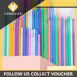 [Csndices] 50Pcs Disposable Eyelash Extension Individual Lash Removing Applicator Brushes