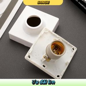 SHNGki Sáng tạo và thiết thực E27 giữ đèn chịu nhiệt độ cao giữ Bóng Đèn Gốm bóng đèn Ổ cắm đèn cơ sở