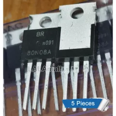 Reland Sun 10 Stück K80E08K3 TO-220 Transistoren – TK80E08K3, Für Elektronikprojekte Und Reparaturen