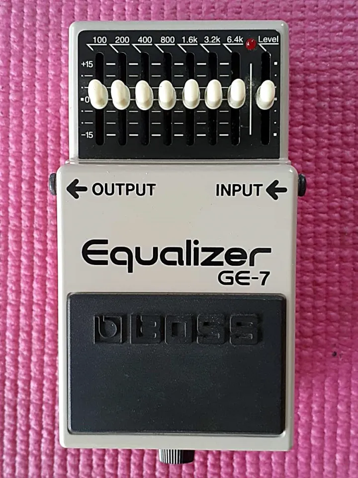 เอฟเฟคกีตาร์มือสอง Boss GE-7 Equalizer MADE IN TAIWAN ล้อตเก่า
