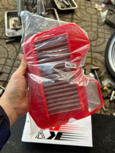 Lọc gió KN đỏ xe Wave 110 phụ tùng thay thế
