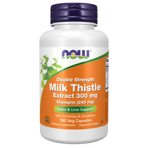 NOW Milk Thistle Extract 300mg - Hỗ Trợ Chức Năng Gan Bổ Sung Silymarin 240mg Atiso & Bồ Công Anh - + Chuẩn hóa chứa 240mg Silymarin Flavonoids (80%) + Dandelion Root (Taraxacum officinale): 100mg + Artichoke Extract (Cynara scolymus): 50mg