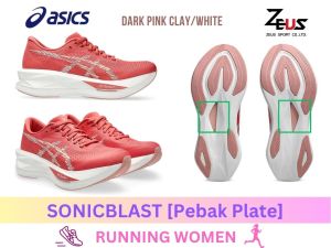 ASICS SONICBLAST รองเท้าวิ่งผู้หญิง [Running Women]  แบบTempo / Daily training เบา ระบายอากาศดี ยาง ASICSGRIP