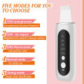 Hailicare Ultrasonic Face Skin Scrubber Skin Shoveling Machine EMS Micro-current Ion Import Facial Skin Lifting Pore Cleaning Facial cleaning Device Beauty Equipment Remove Blackhead USB Charging. 