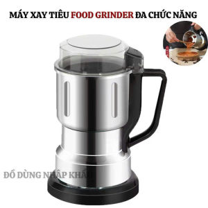 Máy xay tiêu chuyên dụng xay hạt cống suất lớn chất liệu hợp kim cao cấp-Kèm 2 lưỡi dao sơ cua