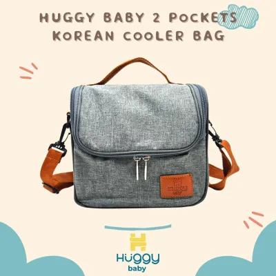 Tas bayi Huggy Baby BAG04 2 Pockets Korean Cooler Bag - B101019