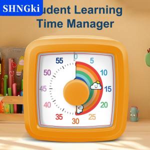 SHNGki Trường trực quan hẹn giờ trẻ em trực quan hẹn giờ với ánh sáng ban đêm phụ kiện nhà bếp dừng đồng hồ kỹ thuật số Đồng hồ bấm giờ
