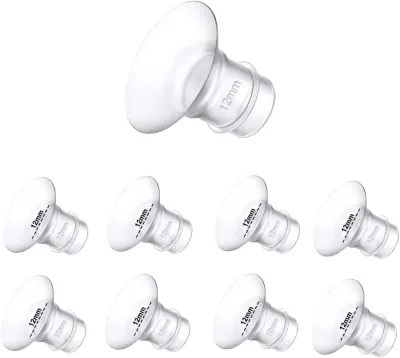 Flange Inserts 13/15/17/19/21mm for MedelaSpectra 24mm Shields/FlangesCompatible with TSRETECPPSLEEMomcozy S9/S9Pro/S12/S12Pro Wearable Breast PumpReduce 24mm Tunnel Down to 5pcs