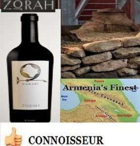 " TOP 2% OF ALL WINES " by VIVINO >> ZORAH KARASI 2017 NATURAL RED WINE FROM ARMENIA - GOURMET SPECIALTY WINE HALF CASE 6x 750ml - EXCELLENT MUST TRY