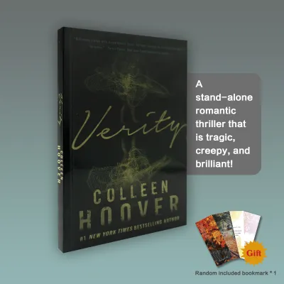 Verity By Colleen Hoover Book Paper in English for Adult