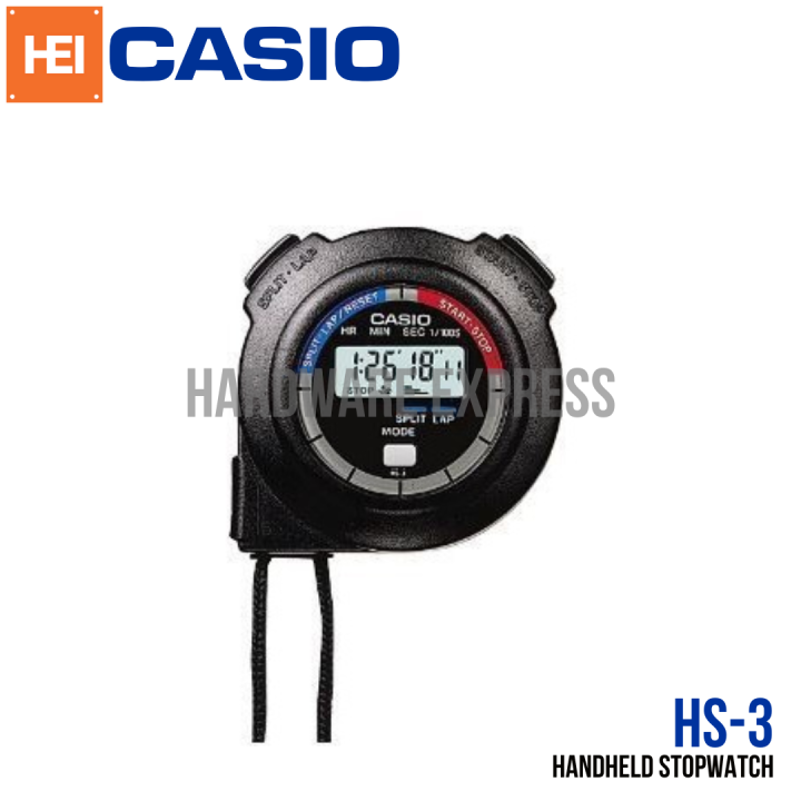 Casio Sports Stopwatch HS 3 Lazada PH