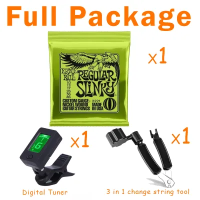 Ernie Ball Nickel Plated Steel Electric Guitar Strings 2221
