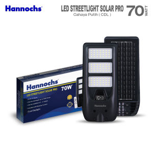 HANNOCHS LED STREETLIGHT PJU SOLAR PRO 70W 70 W 70WATT 70 WATT LAMPU JALAN LED PJU TENAGA SURYA MERK HANNOCHS