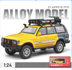 【TR CHEN】LAND CRUISER LC80 1:24  METAL ALLOY TOY CAR DIE CAST  MODEL C4063