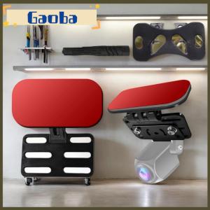 gaoba ตัวยึดกระจกมองหลังสำหรับกล้องติดหน้ารถยนต์สำหรับกล้องมองหลังรถยนต์กล้องมองหลังแดชบอร์ดรถยนต์รองรับ