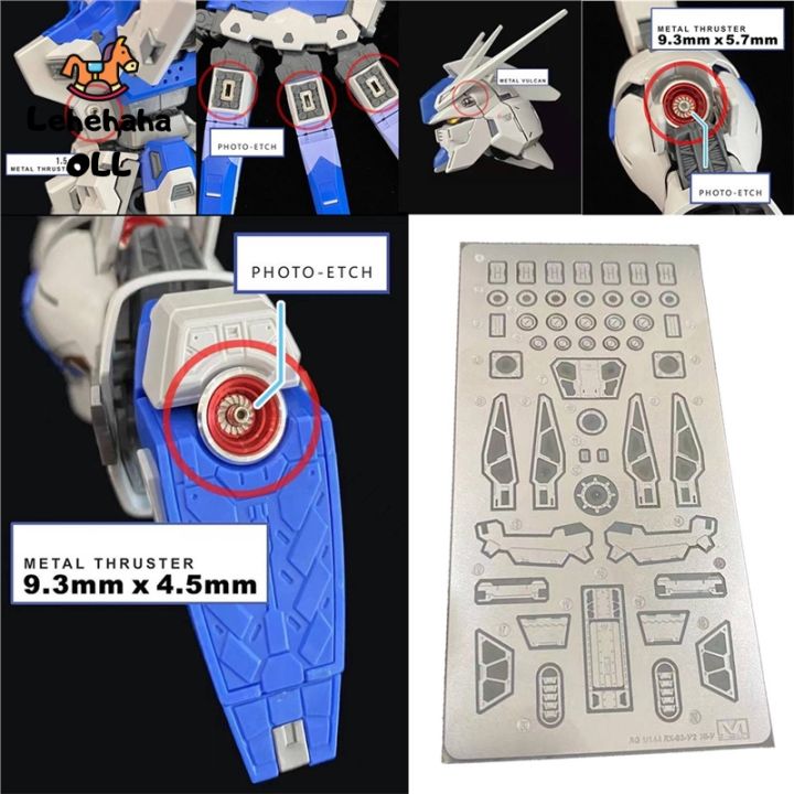 Lehehaha OLL 1/144 Hi-Nu v Model Metal Details Add-on Part Set w/ Etch ...