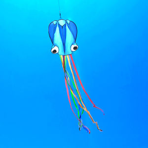 LYZRC New 4m Soft Kite No Frame Octopus Kite DIY Novelty Kites