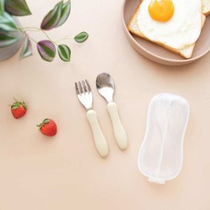 Little Dimple Spoon & Fork Set