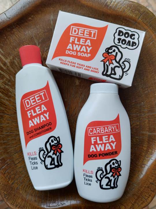 Flea away dog store powder