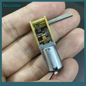 [Nicoles] Mini Gear Motor Micro Worm Gear Reducer Brush DC Motors Electronic Devices 1218GE-N20 DC 12V (to 6V 3V)