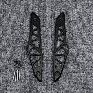 SEMSPEED CNC Front Windscreen Windshield Wind Shield Bracket Mount Cover For Honda ADV350 ADV 350 2022-2026