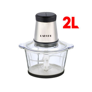 LAHOME เครื่องผสมอาหาร ไฟฟ้า 4ใบมีด 2ลิตร หญ้า เครื่องบดสับ เครื่องบดอาหาร เครื่องปั่นพริก เครื่องบด เครื่องปั่นอเนกประสงค์ เครื่องบดสับไ