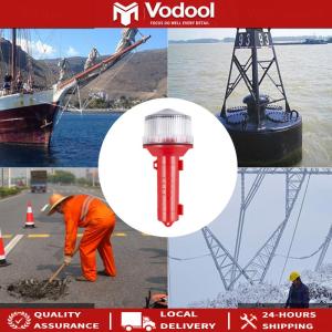 Solar Charging LED Longshot Warning Light 2KM Visual Distance Multifunctional Signal Light 65 Degree Anti-Fog Boat Navigation Light for Boats Anchors