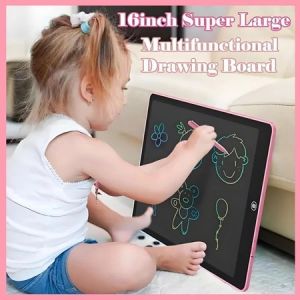 100%【Ready Stock】16 Inch Creative Digital Writing Drawing Tablet Notepad Digital LCD Graphic Board