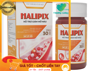 [COMBO 3 HỘP] HALIPIX Viên Uống Hỗ Trợ Sức Khỏe Huyết Áp Tim Mạch Ổn Định Đường Huyết Phòng Ngừa Đột Quỵ An Toàn CHÍNH HÃNG 100%