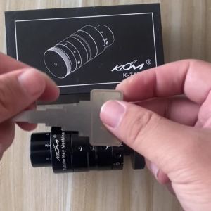 7.8 มม. เครื่องตัดกุญแจคอมพิวเตอร์แบบท่อ เครื่องตัดจากเกาหลีใต้ KLOM เครื่องคัดลอกกุญแจแบบพกพา