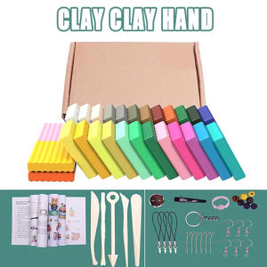 24 Color Air Dry Clay with Tools Kids Early Education Toy DIY Lightweight Clay Children Toy