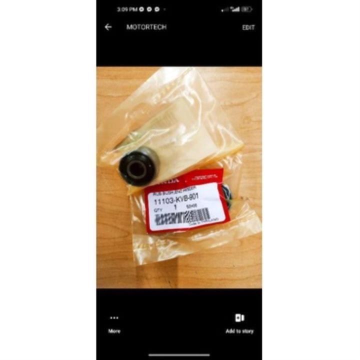 ORIGINAL ( ENGINE BUSHING). FOR HONDA click v1 and v2 125i/150i Lazada PH