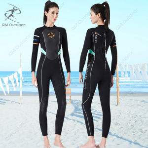 3mm Women Wetsuit Neoprene Warm Swimming Surfing Snorkeling Spearfishing Free Scuba Diving Equipment Swim Suit