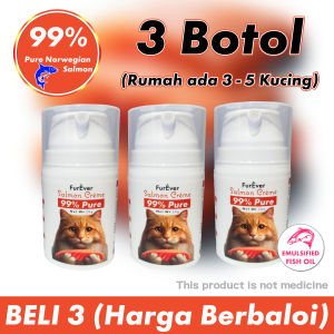 FUREVER Salmon Catty Fish Creme Emulsified Fish Oil for Cat Minyak Ikan Salmon untuk Bulu Kucing 宠物乳化鱼油三文鱼