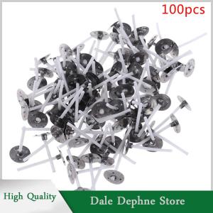 [Dale Dephne] 100 cái Khuôn nến khuôn bấc Dụng cụ giữ nến thân thiện với môi trường làm bằng cotton nguyên chất