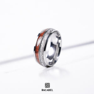 Racabel Elanor Ring - Cincin Pria Wanita Titanium Elegan Anti Karat Asli