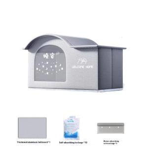 Mèo Làm Mát Nhà Không Thấm Nước Có Thể Gập Lại Làm Mát nhà cho mèo Vật Nuôi Làm Mát Nhà Làm Mát Bằng Mèo Nơi Trú Ẩn Cho Nhỏ/Vừa Mèo Làm